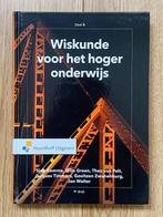 Wiskunde voor het Hoger Onderwijs Deel B / Druk 9, Ophalen, Zo goed als nieuw, HBO