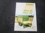 Tractor folder Krone Titan GL/GD Lade und Dosierwagen, Ophalen of Verzenden