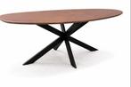 Eettafel ovaal walnoot 180 cm, Huis en Inrichting, Tafels | Eettafels, Ophalen, Nieuw, 50 tot 100 cm, 150 tot 200 cm
