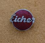 Emaille Eicher Tractor broche, Verzamelen, Ophalen of Verzenden, Gebruikt, Transport