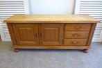 Mooi landelijk grenen dressoir 200 cm, Ophalen, Gebruikt, Met deur(en), Brocant rustiek