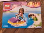 Lego Friends 41000 Mia's Jetski - Compleet met Boekje, Ophalen of Verzenden, Gebruikt, Complete set, Lego