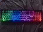 Qware PCK-040 Gaming Toetsenbord RGB, Computers en Software, Qware, Gaming toetsenbord, Ophalen of Verzenden, Zo goed als nieuw