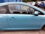 Portier 2Deurs rechts van een Opel Corsa (Z21Z), Auto-onderdelen, Gebruikt, -, Deur, -
