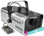 Rookmachine, Smoke machine, afstandsbediening, 1200watt, Rookmachine, Nieuw, Info@marbeco.nl, BeamZ