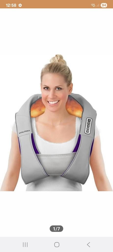 Nek Massage Band - Ontspanning voor Thuis, Ophalen of Verzenden, Zo goed als nieuw, Apparaat