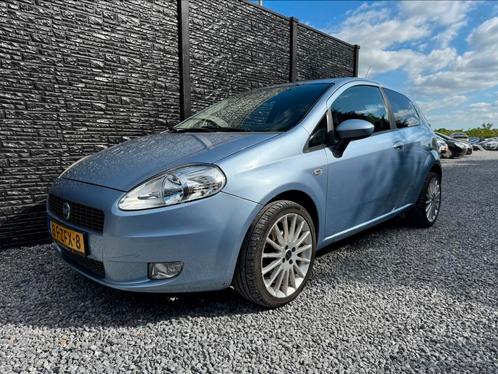 Fiat Punto 1.2 3DR 2006 Blauw, Auto's, Fiat, Bedrijf, Punto, Airconditioning, Elektrische ramen, Lichtmetalen velgen, Metallic lak