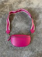 Roze lederen heuptasje, Sieraden, Tassen en Uiterlijk, Tassen | Damestassen, Ophalen of Verzenden, Zo goed als nieuw, Roze, Overige typen