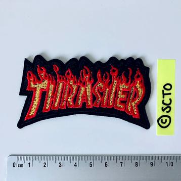 SALE Thrasher skate strijkapplicatie iron patch geborduurd beschikbaar voor biedingen
