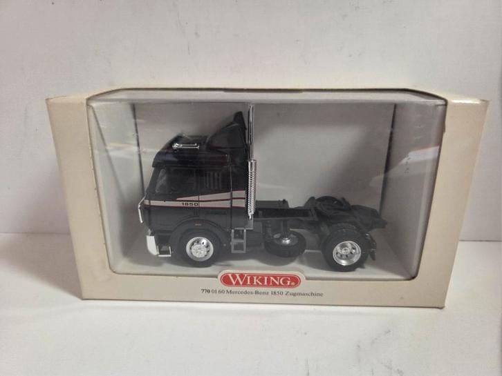 Wederom aangeboden Wiking Mercedes 1850 truck 1:43, Hobby en Vrije tijd, Modelauto's | 1:43, Zo goed als nieuw, Auto, Ophalen of Verzenden