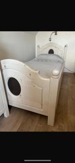 Mooi degelijk bed met lattenbodem en matras, Ophalen, 85 tot 100 cm, Gebruikt, Lattenbodem