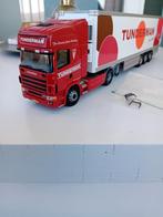 Scania Topline met koeltrailer Tunderman transport., Hobby en Vrije tijd, Modelauto's | 1:50, Ophalen of Verzenden, Zo goed als nieuw