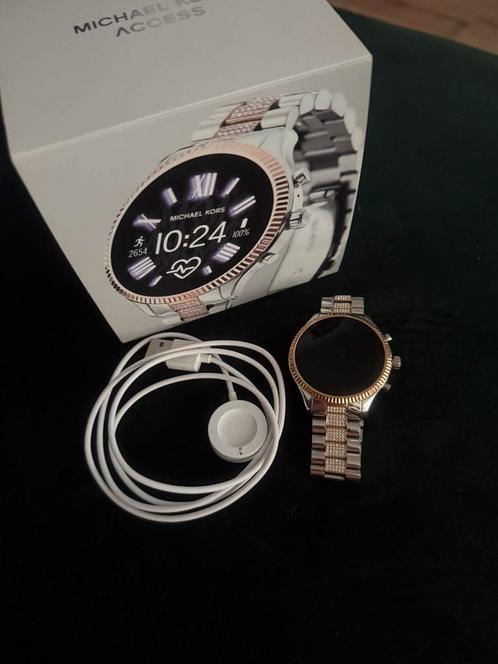 Smartwatch van Michael kors, Sieraden, Tassen en Uiterlijk, Smartwatches, Zo goed als nieuw, Android, Zwart, Ophalen