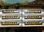 Wrenn 6x Pullman rijtuigen, Hobby en Vrije tijd, Modeltreinen | H0, Overige merken, Gelijkstroom, Verzenden, Nieuw
