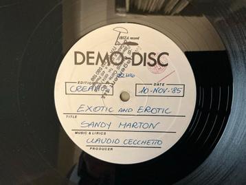 Sandy Marton - Exotic and Erotic DEMO 12” italo beschikbaar voor biedingen