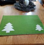 4 dikke vilten kerst placemats, Ophalen, Zo goed als nieuw, Placemat