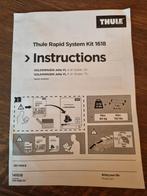 Nieuwe Thule Rapid System 754 Dakdragers, Auto diversen, Dakdragers, Ophalen of Verzenden, Nieuw