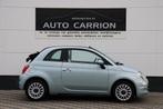 Fiat 500 C 1.0 Hybrid Dolcevita Carplay Airco Cruise BTW !, Auto's, Fiat, Gebruikt, Zwart, Cabriolet, Leder en Stof