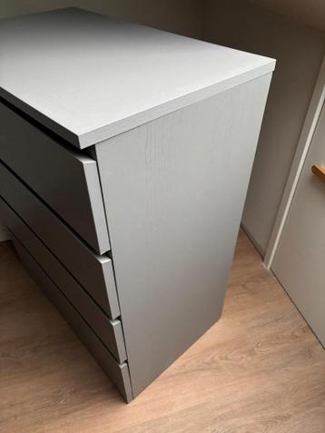 IKEA Malm ladekast - grijs - afbeelding 2