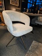 Stoel Manon H.E. design rechte poot draai poot, Ophalen of Verzenden, Nieuw, Stof, Eén