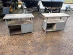 2 werkbanken gebruikte staat. Werkbank - tafel, Doe-het-zelf en Verbouw, Werkbanken, Ophalen, Gebruikt