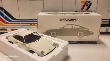 Minichamps Porsche 911 930 Carrera Coupe 3.2 White - 1983 beschikbaar voor biedingen