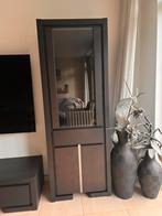 Vitrinekast / buffetkast, Ophalen, Gebruikt, Eikenhout, 50 tot 100 cm