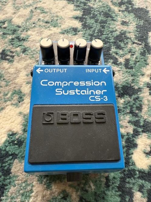 Boss Compression CS-3, Muziek en Instrumenten, Effecten, Zo goed als nieuw, Compressor, Verzenden