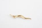 18 Karaat Gouden Cornicello Hanger, Overige voorstellingen, Ophalen of Verzenden, Zo goed als nieuw, Goud