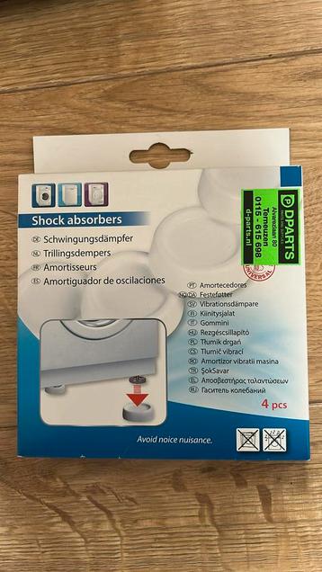 Trillingsdempers voor wasmachine beschikbaar voor biedingen