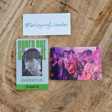 Kpop superm super one photocards beschikbaar voor biedingen