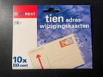 Casparie hangmapje 10 adreswijzigingskaarten Geuzendam 63!, Postzegels en Munten, Postzegels | Nederland, Verzenden, Na 1940, Postfris