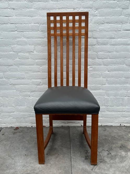 Massief teak, Huis en Inrichting, Stoelen, Zo goed als nieuw, Vijf, Zes of meer stoelen, Hout, Grijs, Ophalen
