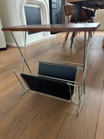 Vintage lectuurmand / bijzettafel, Huis en Inrichting, Woonaccessoires | Krantenbakken en Lectuurbakken, Ophalen of Verzenden