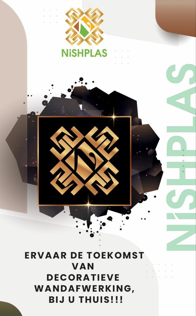 Nishplas: Isolatie & Decoratie Wand en plafon, Doe-het-zelf en Verbouw, Isolatie en Afdichting, Nieuw, Muurisolatie, Overige materialen