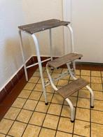 Stevige vintage trapkruk, Ophalen