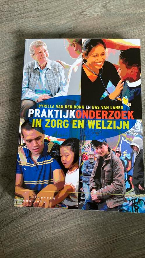 Cyrilla van der Donk - Praktijkonderzoek in zorg en welzijn, Boeken, Studieboeken en Cursussen, Zo goed als nieuw, Overige niveaus