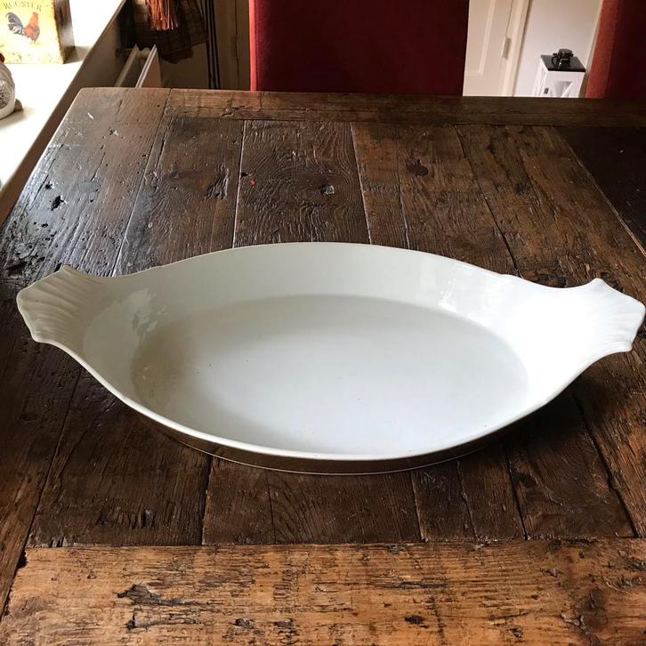 Grote Ovenschaal - 54,5 cm, Huis en Inrichting, Keuken | Servies, Gebruikt, Schaal of Schalen, Effen, Keramiek, Ophalen of Verzenden