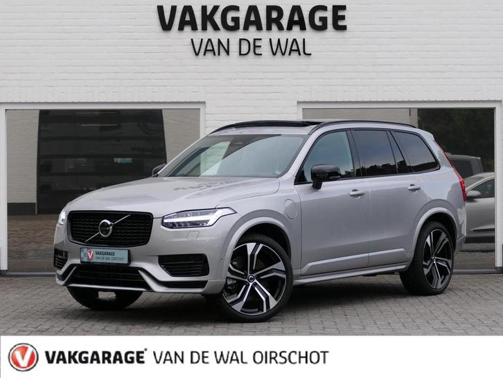 Volvo XC90 2.0 T8 Plug-in hybrid AWD Ultra Dark | Luchtverin, Auto's, Volvo, Bedrijf, Te koop, XC90, 360° camera, 4x4, ABS, Achteruitrijcamera