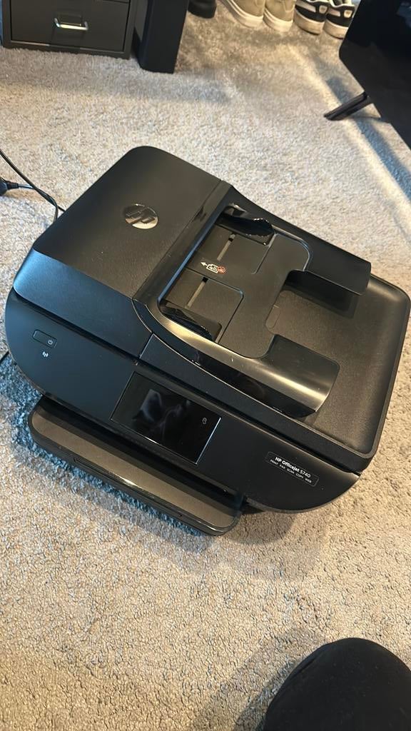 HP OfficeJet 5740 All-in-One Printer, Ophalen of Verzenden, Zo goed als nieuw, Scannen, Draadloos