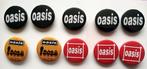 Oasis Radiohead R.E.M nieuwe 3.1 cm buttons €1 per stuk bu71, Nieuw, Overige typen, Verzenden