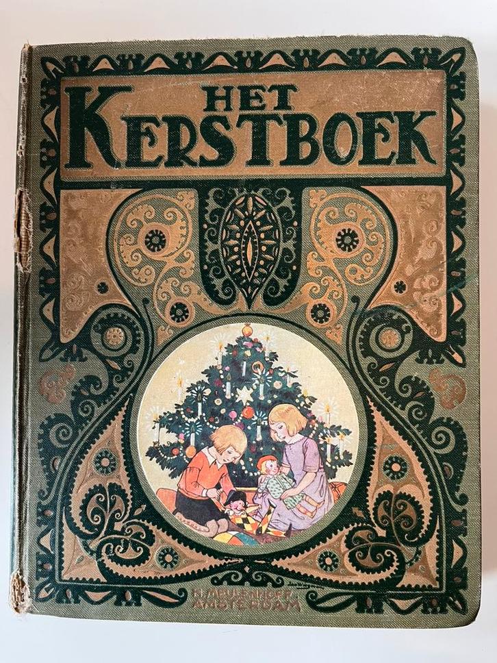 Het Kerstboek", uitgegeven door H. Meulenhoff, Antiek en Kunst, Antiek | Boeken en Bijbels, Ophalen of Verzenden