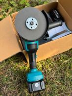 Slijptol 2x accu’s nieuw, Ophalen of Verzenden, Zo goed als nieuw, Minder dan 700 watt, Haakse handslijpmachine