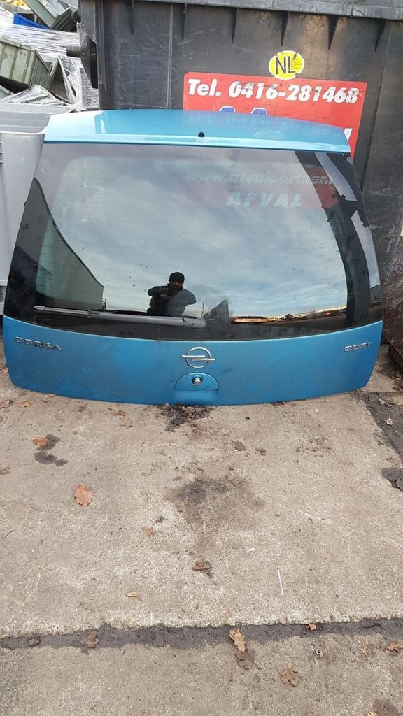OPEL CORSA C ACHTERKLEP, Auto-onderdelen, Carrosserie en Plaatwerk, Achterklep, Achter, Gebruikt, Ophalen of Verzenden