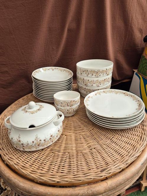 ARZ Berg germany Eetservies zie beschrijving, Antiek en Kunst, Antiek | Servies los, Ophalen