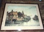 Alfred van Neste litho, groot formaat, handgesigneerd, Ophalen of Verzenden