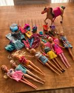 Barbie 4 st+3barbielook+een paard+kleertjes, Kinderen en Baby's, Speelgoed | Poppen, Ophalen of Verzenden, Zo goed als nieuw, Barbie