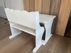 Timzowood kindertafel met bank / kinderbureau wit, Kinderen en Baby's, Kinderkamer | Tafels en Stoelen, Ophalen, Tafel(s) en Stoel(en)