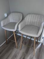 Barkrukken ADSLEV beige Jysk, Ophalen, Zo goed als nieuw, Hout, Twee