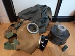 Oorlogs Gasmasker met Filter en Tas, Verzamelen, Ophalen of Verzenden, Overige soorten, Nederland, Overige typen